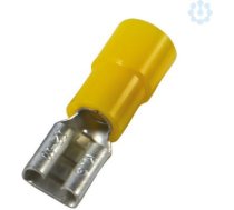 Socket sleeves(female) insulated 4.0-6.0/6.3x0.8 PC20 340396 | 4011923606947