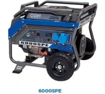Super Power ģenerators, E-versija, 14HP 230V 6kVA max 4.8kW 25lt 13.9h 6000SPE