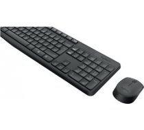 MK235, ENG, Bezvadu klaviatūra un pele, USB, AA/AAA, Melna 920-007931 | 5099206063976