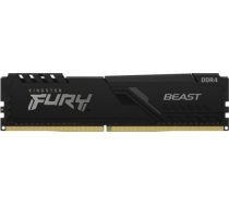Operatīvā atmiņa (RAM) Fury Beast, 16 GB, DDR4, 3200 MHz, PC/serveris KF432C16BB/16 | 740617319859