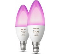 Hue LED Spuldze White and Color Ambiance 4W B39 E14 EU 2 gab. 929002294205 | 8719514356719