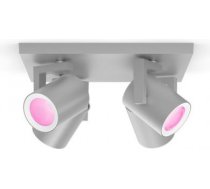 Hue Argenta spot lampa, alumīnijs 4x5.7W White and Colour Ambiance 5062448P7 915005762601 | 8718696171646