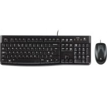 LGT-MK120 ENG Klaviatūra un pele ar vadu, USB, Melna 920-002563 | 5099206020672