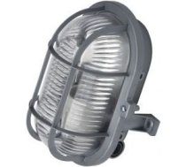 Gaismeklis "laiviņa" OVAL 1x45W E27 IP44 pelēks 102011 | 5905963102011