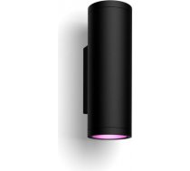 Hue Appear āra sienas gaismeklis 2x8W, melns White and color ambiance 1746330P7 915005842801 | 8718696174371
