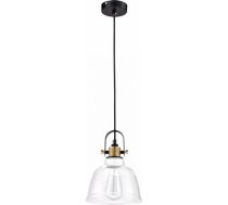 Griestu gaismeklis Irving 1 X E27 (40W) melns T163-11-W | 4251110005904