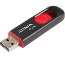 USB flash C008 32 GB, USB 2.0, Melna/Sarkana AC008-32G-RKD | 4718050609659