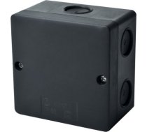 Instalācijas kārba KSK 80 81x81x50 mm IP66 melna UV HF ar vāku KSK 80_FA | 8595568930910
