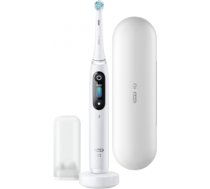 Oral-B Electric toothbrush iO Series 8N Rechargeable, For adults, Number of brush heads included 1, Number of teeth brushing modes 6, White Alabaster IO8 WHITE ALABASTER | 4210201363064