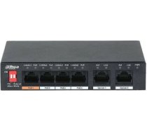 4PORT 4POE 100M Tīkla komutators (switch) DH-PFS3006-4ET-36 | 6939554946967