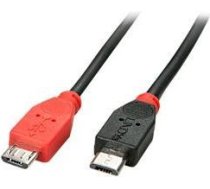 CABLE USB2 MICRO-B OTG 0.5M/31758 LINDY 31758 | 4002888317580