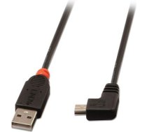 CABLE USB2 A TO MINI-B 0.5M/90 DEGREE 31970 LINDY 31970 | 4002888319706