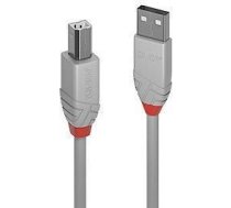 CABLE USB2 A-B 0.5M/ANTHRA GREY 36681 LINDY 36681 | 4002888366816