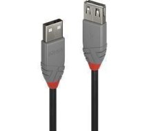 CABLE USB2 TYPE A 3M/ANTHRA 36704 LINDY 36704 | 4002888367042