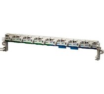 KV PE and N terminals for small-type distribution boards with 18 modules per row and KV empty enclosure. FIXCONNECT plug-in terminal technology. N separable, for 2 different potentials. 61000730 | 4012591106623