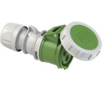 CEE kontaktligzda vadā 3x16A (2P+PE) 10h IP67 SHARK ar vāku zaļa 2132-10 | 9003399489501