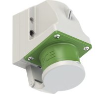 Spraudnis v/a 5x16A (3P+N+PE) 10h IP44 zaļš ar vāku 515-10D | 9003399100536