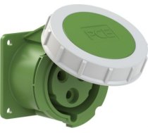 CEE Kontaktligzda 3x32A (2P+PE) 10h IP67 75x75 zaļa 3232-10