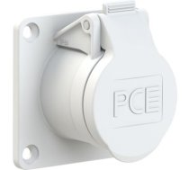 CEE kontaktligzda paneļu 2x16A 10h 24/42VDC IP44/IP54 TWIST balta 70x70 382-10V | 9003399049163