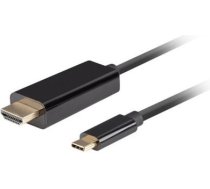 USB-C to HDMI Kabelis, 0.5 m 4K/60Hz, melns CA-CMHD-10CU-0005-BK | 5901969436754