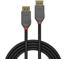 Kabelis, DisplayPort 1.4, 3m DP male-male, Anthra Line, melns 36483 | 4002888364836