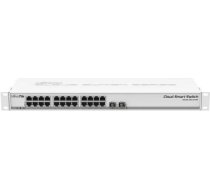 Tīkla komutators (switch) 24PORT 1000M 2SFP+ CSS326-24G-2S+RM | 4752224002334