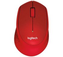 Datorpele OPTICAL WRL M330, Bezvadu, USB, AA, Sarkana 910-004911 | 5099206066694