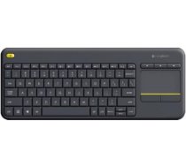 ENG TOUCH K400 PLUS Bezvadu klaviatūra, USB, Melna 920-007145 | 5099206059429