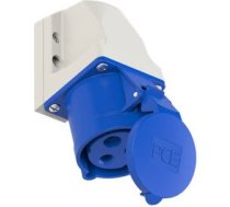 Kontaktligzda v/a 3x32A (2P+E) 6h IP44 zila 123-6k | 9003399021190