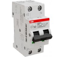 DS201 B10 AC30 Noplūdes strāvas slēdzis ar aizsardzību pret pārslodzi 1P+N 10A B 30mA 2CSR255080R1105 | 8012542333913