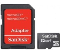 Atmiņas karte MICRO SDHC 32GB, W/ADAPT, Melna SDSDQM-032G-B35A | 619659066918