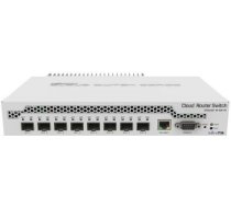 1x10Base-T/100Base-TX/1000Base-T, 8xSFP+ Tīkla komutators (switch) CRS309-1G-8S+IN | 4752224002143