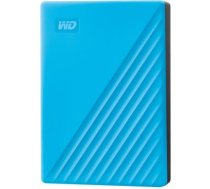 HDD disks My Passport, 4TB, USB 2.0, USB 3.0, USB 3.2, Zils WDBPKJ0040BBL-WESN | 718037870212