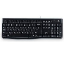 K120 FOR BUSINESS ENG/LIT, Klaviatūra ar vadu, USB, Melna 920-002526 | 5099206021457