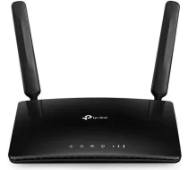 Wireless Router TP-LINK TL-MR150 Wi-Fi 4 (802.11n) Data speed 300 Mbit/s Ethernet WAN Yes DSL WAN Yes SIM card slot Yes WAN connection type RJ-45 Ethernet LAN Yes 3G Yes 4G Yes 4xLAN ports TL-MR150 TL-MR150 | 6935364089672