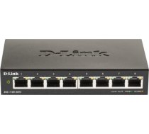 D-Link | Smart Gigabit Ethernet Switch | DGS-1100-08V2 | Managed | Desktop | 1 Gbps (RJ-45) ports quantity | SFP ports quantity | Combo ports quantity | PoE ports quantity | PoE+ ports quantity | Power supply type External | 24 month(s) DGS-1100-08V2/E | 