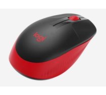 Datorpele M190, Bezvadu, USB, AA, Sarkana 910-005908 | 5099206091856