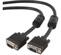 Premium VGA kabelis, 15m, divkāršs ekranējums ar 2* ferīta kodolu CC-PPVGA-15M-B | 8716309074216