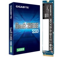 SSD GIGABYTE Gen3 2500E 500GB M.2 PCIE NVMe Write speed 1500 MBytes/sec Read speed 2300 MBytes/sec 2.3mm MTBF 1500000 hours G325E500G G325E500G | 4719331844370