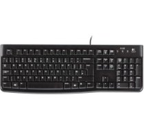 K120, ENG, Klaviatūra ar vadu, Melna 920-002479 | 5099206021334