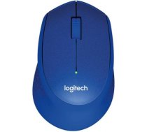 Datorpele M330 SILENT PLUS, Bezvadu, USB, AA, Zila 910-004910 | 5099206066687