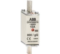 OFAF000H10 Drošinātājs gG 10A 500V 1SCA022627R0580 | 6417019205458
