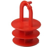 ATI45 Caurules vāks, Blīvējums 20 mm atverei, Sarkans 2TKA001732G1 | 6418677310447