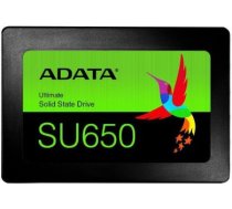 SSD ADATA SU650 1TB SATA 3.0 Write speed 450 MBytes/sec Read speed 520 MBytes/sec 2,5" TBW 600 TB MTBF 2000000 hours ASU650SS-1TT-R ASU650SS-1TT-R | 4711085940049