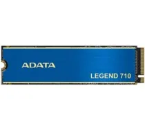 SSD ADATA LEGEND 710 256GB M.2 PCIE NVMe 3D NAND Write speed 1000 MBytes/sec Read speed 2100 MBytes/sec TBW 65 TB MTBF 1500000 hours ALEG-710-256GCS ALEG-710-256GCS | 4711085939463