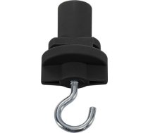 3-phase adapter with hook for S-TRACK 3-phase trac k, black 175190 | 4024163161718