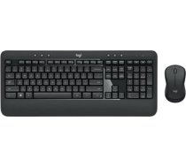 MK540 ADVANCED, ENG, Bezvadu klaviatūra ar peli, USB, Melna 920-008685 | 5099206077461