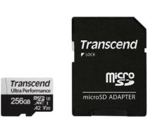 Atmiņas karte MEMORY MICRO SDXC 256GB, W/Adapt, UHS-I, Melns TS256GUSD340S | 760557849605
