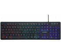 ENG Klaviatūra ar vadu, USB, Melna KB-UML-02 | 8716309117661