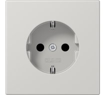 Kontaktligzda 16A/250V, a/z bez skrūvēm, gaiši pelēka, LS LS1520LG | 4011377062931